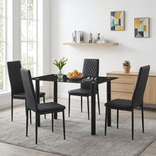 Load image into Gallery viewer, Benjamin 5 Piece 1.2m Dining Set - Black
