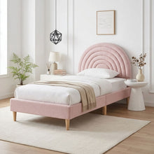 Load image into Gallery viewer, Lydia Single Bed Frame - Pink