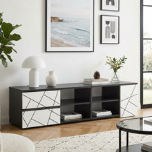 Load image into Gallery viewer, Dustin 1.5m Entertainment Unit - Oak Grey + White