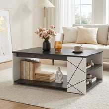 Load image into Gallery viewer, Dustin Coffee Table - Oak Grey + White