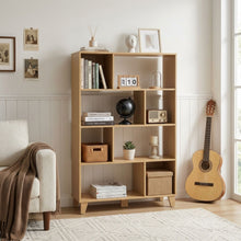 Load image into Gallery viewer, Sanson Bookshelf Storage Shelf - Oak