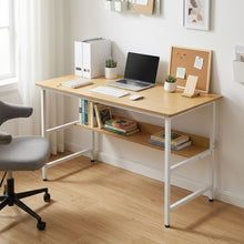 Load image into Gallery viewer, Carter 120cm Computer Desk - Maple + White