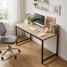 Load image into Gallery viewer, Easton 120cm Computer Desk - Natural + Black