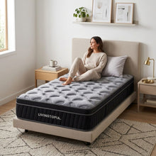 Load image into Gallery viewer, LivingTopia FirmNest Prime King Single Mattress