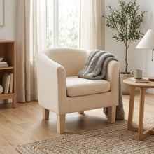 Load image into Gallery viewer, Ryan Linen Armchair - Beige