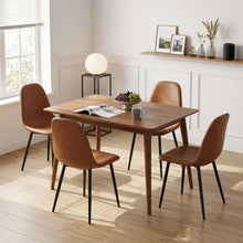Load image into Gallery viewer, Matthew PU Leather Dining Chair - Set of 4 - Orange