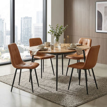 Load image into Gallery viewer, David PU Leather Dining Chair - Set of 4 - Orange
