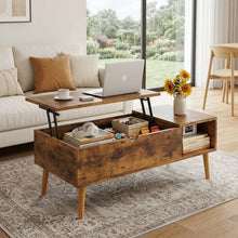 Load image into Gallery viewer, Chilwa Lift Top Coffee Table - Rustic Brown