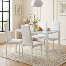 Load image into Gallery viewer, Samuel 5 Piece 1.2m Dining Set - White