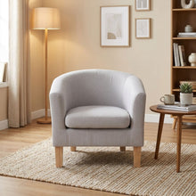 Load image into Gallery viewer, Ryan Tub Armchair - Light Grey