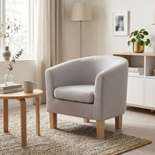 Load image into Gallery viewer, Ryan Tub Armchair - Light Grey