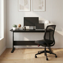 Load image into Gallery viewer, Hector 140cm Height-Adjustable Computer Desk - Black