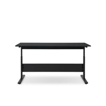 Load image into Gallery viewer, Hector 140cm Height-Adjustable Computer Desk - Black