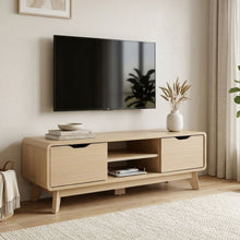 Load image into Gallery viewer, Fredy 1.2m Entertainment Unit - Oak