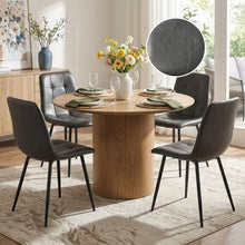 Load image into Gallery viewer, David PU Leather Dining Chair - Set of 4 - Grey