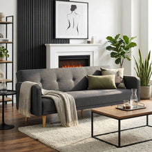 Load image into Gallery viewer, 22999-kingston-3-seater-sofa-bed-dark-grey-2605213