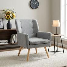 Load image into Gallery viewer, lt11006-lina-armchair-light-grey-3