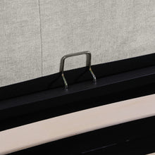 Load image into Gallery viewer, Mero Double Gas Lift Bed Frame - Linen Beige