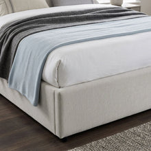 Load image into Gallery viewer, Mero Double Gas Lift Bed Frame - Linen Beige