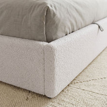 Load image into Gallery viewer, Fomo Super King Teddy Gas Lift Bed Frame - White