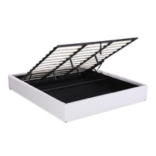 Load image into Gallery viewer, Fomo Super King Teddy Gas Lift Bed Frame - White
