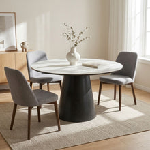 Load image into Gallery viewer, Consera 120cm Ceramic Round Dining Table - White