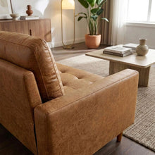 Load image into Gallery viewer, Brynlee 3 Seater Sofa with Left Facing Chaise - Brown