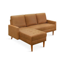 Load image into Gallery viewer, Brynlee 3 Seater Sofa with Left Facing Chaise - Brown