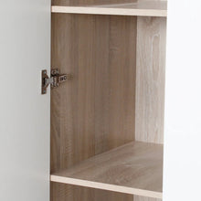 Load image into Gallery viewer, Bram 3 Door Wardrobe Cabinet with 2 Drawers - Oak + White