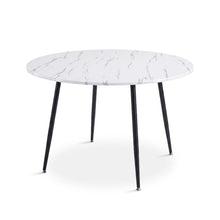 Load image into Gallery viewer, Elijah 120cm Round Dining Table - Marble