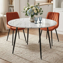 Load image into Gallery viewer, Elijah 120cm Round Dining Table - Marble