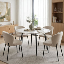 Load image into Gallery viewer, Elijah 120cm Round Dining Table - Marble