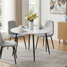 Load image into Gallery viewer, Elijah 120cm Round Dining Table - Marble