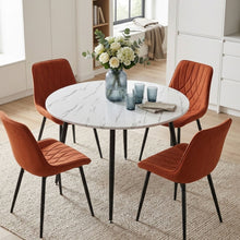 Load image into Gallery viewer, Elijah 120cm Round Dining Table - Marble