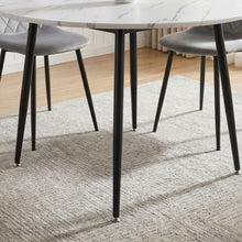 Load image into Gallery viewer, Elijah 120cm Round Dining Table - Marble