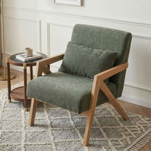 Load image into Gallery viewer, Aalto Velvet Armchair - Dark Green