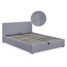 Load image into Gallery viewer, Violet Queen Gas Lift Bed Frame - Grey
