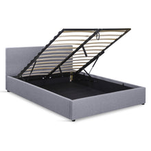 Load image into Gallery viewer, Violet Queen Gas Lift Bed Frame - Grey