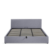 Load image into Gallery viewer, Violet Super King Gas Lift Bed Frame - Grey