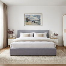 Load image into Gallery viewer, Violet Super King Gas Lift Bed Frame - Grey