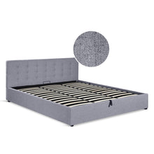 Load image into Gallery viewer, Abigail Super King Gas Lift Bed Frame - Grey