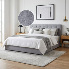 Load image into Gallery viewer, Abigail Super King Gas Lift Bed Frame - Grey