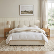 Load image into Gallery viewer, Elizabeth Double Gas Lift Bed Frame - Beige