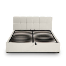 Load image into Gallery viewer, Elizabeth Queen Gas Lift Bed Frame - Beige