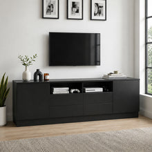 Load image into Gallery viewer, 22590-antler-1-8m-entertainment-unit-black-2606031