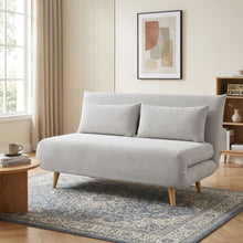 Load image into Gallery viewer, 23794-hastings-2-seater-fold-out-sofa-bed-grey-2606031