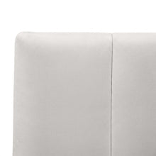Load image into Gallery viewer, Penelope Queen Gas Lift Velvet Bed Frame - Beige