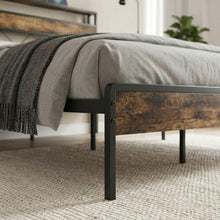 Load image into Gallery viewer, 24454-kaha-double-metal-bed-frame-black-26060913