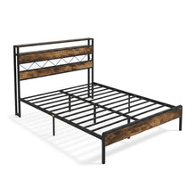 Load image into Gallery viewer, 24454-kaha-double-metal-bed-frame-black-2606091
