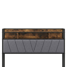 Load image into Gallery viewer, 24456-rito-double-metal-bed-frame-grey-2606095